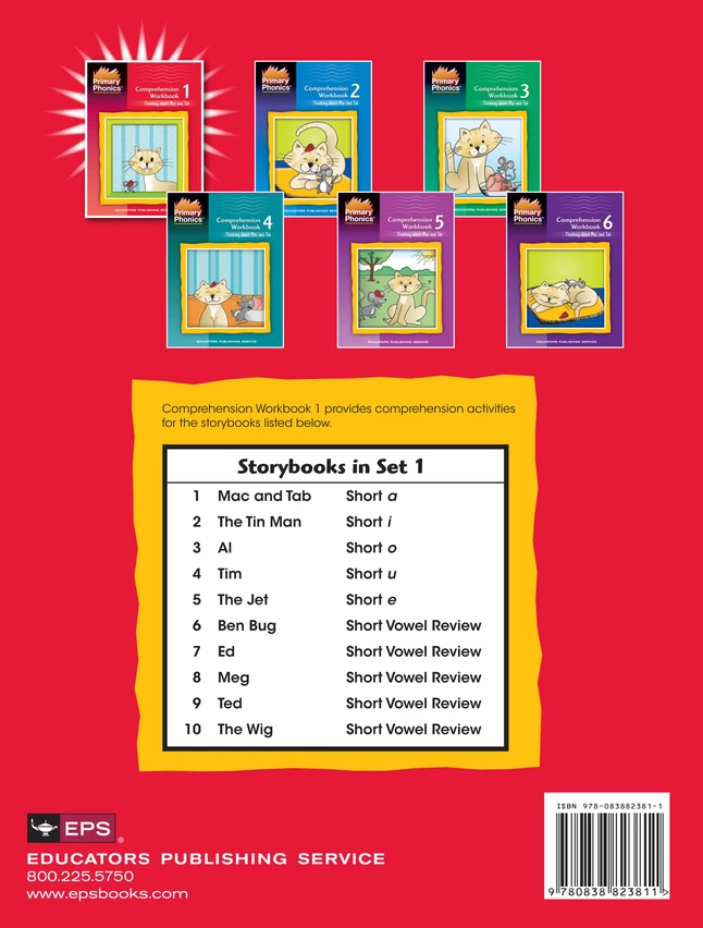 Thnk About Mac & Tab Primary Phonics Comprehensions, Workbook 1 7 Thnk About Mac & Tab Primary Phonics Comprehensions, Workbook 1 - Image 5