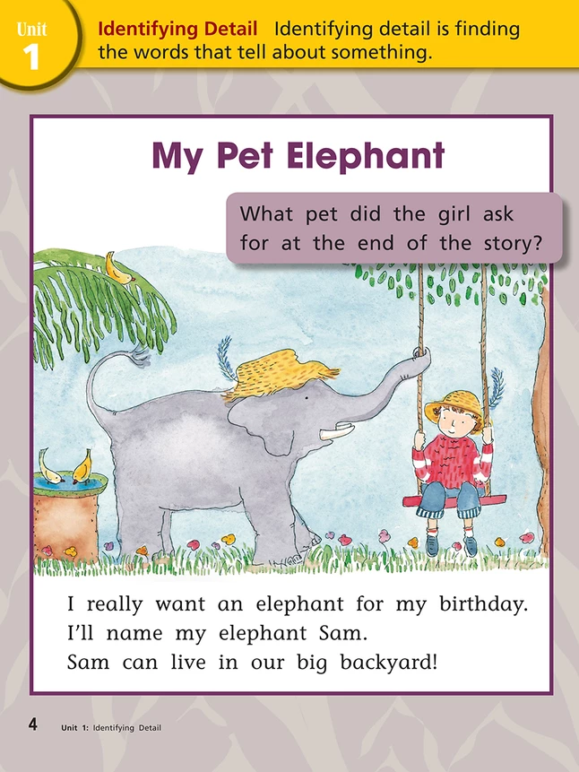 Making Connections Student Book 1, Reading Comprehension Skills & Strategies, Grade 1 4 Making Connections Student Book 1, Reading Comprehension Skills & Strategies, Grade 1 - Image 2