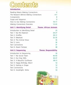Making Connections Teacher's Edition Book 1, Reading Comprehension Instruction, Grade 1 7 Making Connections Teacher's Edition Book 1, Reading Comprehension Instruction, Grade 1 -Wordly Wise 3000 Shop 0838833012 toc mc 1 ecommfullsize