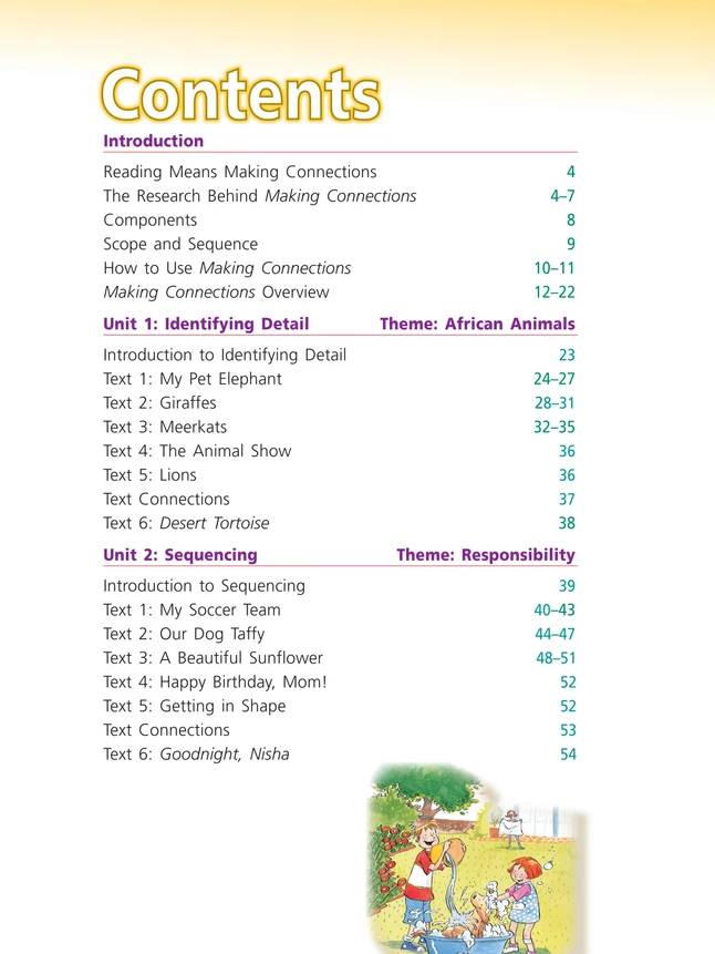 Making Connections Teacher's Edition Book 1, Reading Comprehension Instruction, Grade 1 5 Making Connections Teacher's Edition Book 1, Reading Comprehension Instruction, Grade 1 - Image 3
