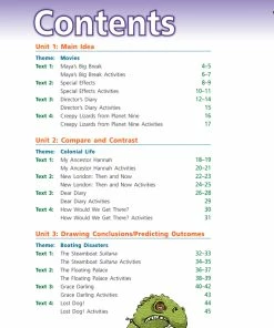 Making Connections Student Book 5, Reading Comprehension Skills & Strategies, Grade 5 -Wordly Wise 3000 Shop 083883308x toc mc 1 ecommfullsize