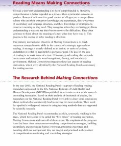 Making Connections Teacher's Edition Book 5, Reading Comprehension Instruction, Grade 5 9 Making Connections Teacher's Edition Book 5, Reading Comprehension Instruction, Grade 5 -Wordly Wise 3000 Shop 0838833098 p4 11 mc 1 ecommfullsize