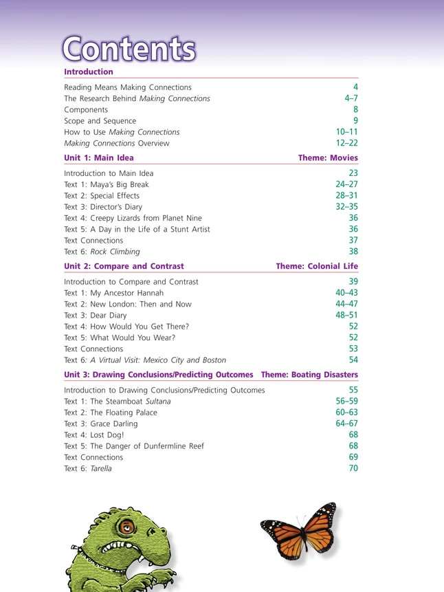 Making Connections Teacher's Edition Book 5, Reading Comprehension Instruction, Grade 5 5 Making Connections Teacher's Edition Book 5, Reading Comprehension Instruction, Grade 5 - Image 3