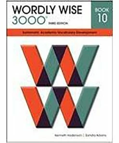 Wordly Wise 3000 Student Book, 3rd Edition, Grade 10