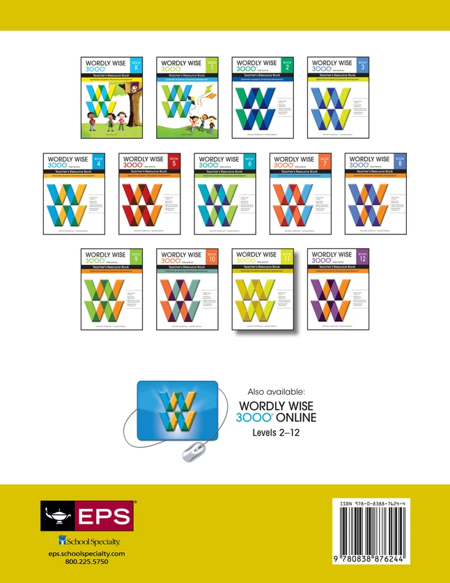 Wordly Wise 3000 Teacher's Resource Book, 3rd Edition, Grade 11 6 Wordly Wise 3000 Teacher's Resource Book, 3rd Edition, Grade 11 - Image 4