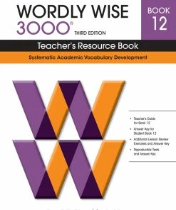 Wordly Wise 3000 Teacher's Resource Book, 3rd Edition, Grade 12