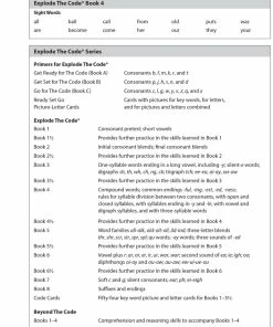 Explode The Code 2/E Explode The Code Book 4, Literacy & Phonics, 2nd Edition -Wordly Wise 3000 Shop 0838878040 ibc etc ecommfullsize