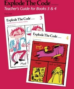 Explode The Code 2/E Explode The Code Teacher's Guide, Literacy & Phonics, 2nd Edition, Books 3 And 4