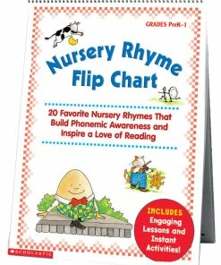 Scholastic Nursery Rhyme Flip Chart, Grades PreK To 1