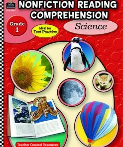 Teacher Created Resources Non-Fiction Reading Comprehension: Science Activity Book, Grade 1-2, 144 Pages