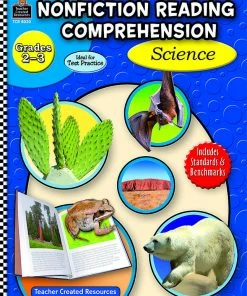 Teacher Created Resources Non-Fiction Reading Comprehension: Science Activity Book, Grade 2-3, 144 Pages