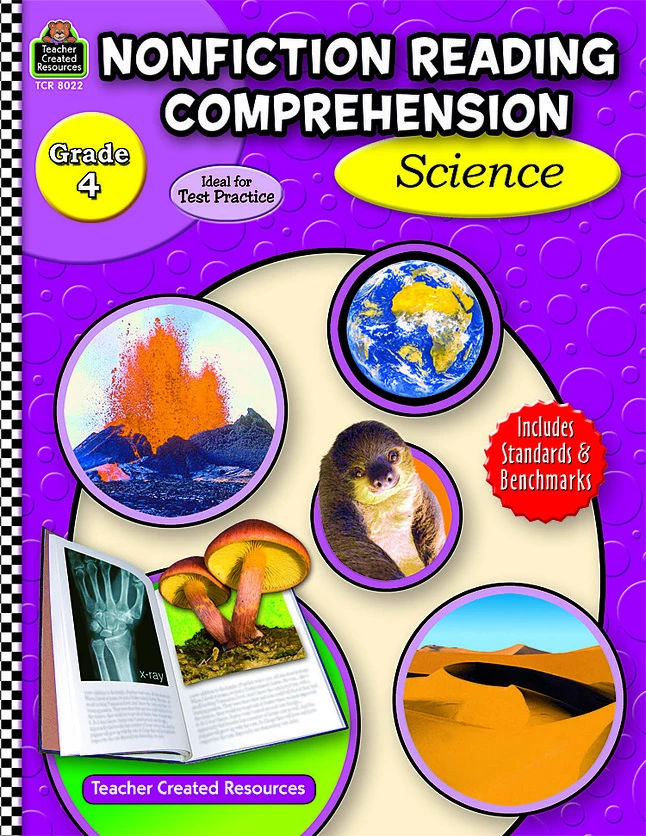 Teacher Created Resources Non-Fiction Reading Comprehension: Science Activity Book, Grade 4, 144 Pages 3 Teacher Created Resources Non-Fiction Reading Comprehension: Science Activity Book, Grade 4, 144 Pages