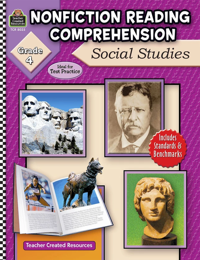 Teacher Created Resources Non-Fiction Reading Comprehension: Social Studies Activity Book, Grade 4, 144 Pages 3 Teacher Created Resources Non-Fiction Reading Comprehension: Social Studies Activity Book, Grade 4, 144 Pages