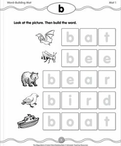 Scholastic The MEGA-BOOK Of Instant Word-Building Mats, Grades K To 3 -Wordly Wise 3000 Shop 090134 C ecommfullsize