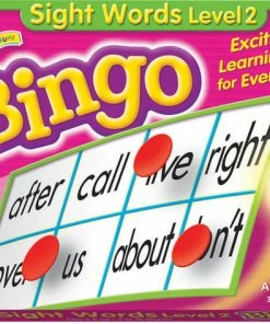 TREND Enterprises, Inc. Bingo Game - Sight Words - Level 2