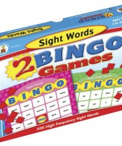 Carson Dellosa 857-Piece Sight Words Bingo Game