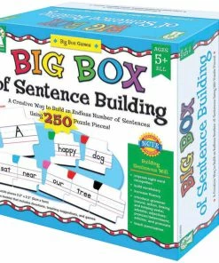 Carson Dellosa Key Education Big Box Of Sentence Color-Coded Building Game