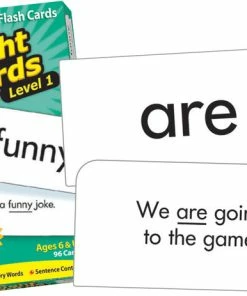 TREND Enterprises, Inc. Trend Leveled Sight Words Level 1 Flash Cards - Set Of 96