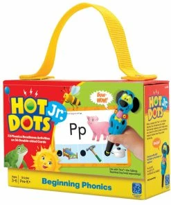 Educational Insights Hot Dots Jr Beginning Phonics Card Set
