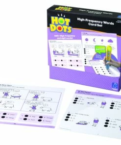 Educational Insights Hot Dots High-Frequency Words Card Set, Grade K And Up