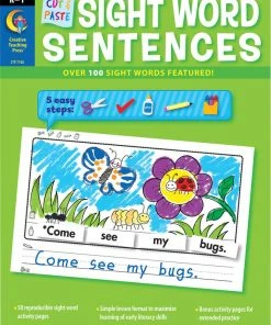 Creative Teaching Press Cut & Paste Sight Word Sentences
