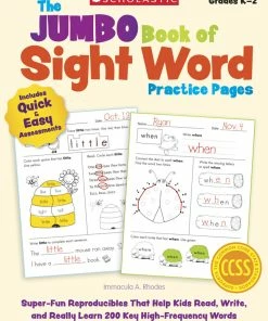 Scholastic The Jumbo Book Of Sight Words Practice Pages