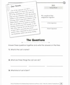 Scholastic Reading Comprehension And Fluency, Grade 1 -Wordly Wise 3000 Shop 1481265 D ecommfullsize