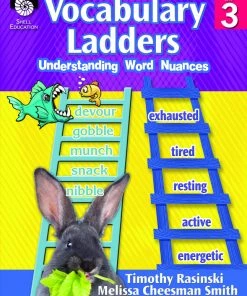 Shell Education Vocabulary Ladders: Understanding Word Nuances Book, Grade 3