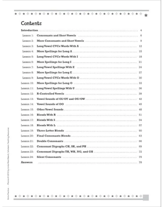 Scholastic Extra Practice For Struggling Readers: Phonics Book, Grades 3 - 6 7 Scholastic Extra Practice For Struggling Readers: Phonics Book, Grades 3 - 6 - Image 5