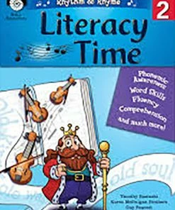 Shell Education Rhythm And Rhyme Literacy Time, Grade 2