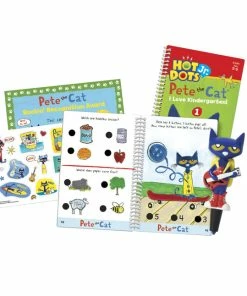 Educational Insights Hot Dots Jr. Pete The Cat I Love Kindergarten! Set, Ages 5 And Above