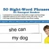 Crystal Springs Books 50 Sight Word Phrases For Emergent And Struggling Readers, Grades PreK-K -Wordly Wise 3000 Shop 1567299 A ecommfullsize