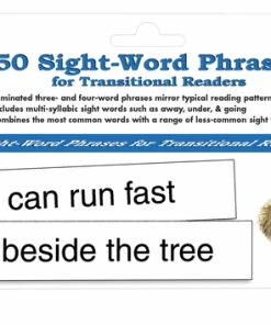 Crystal Springs Books 50 Sight Word Phrases For Transitional Readers, Grades 1 To 4