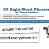 Crystal Springs Books 50 Sight Word Phrases For Fluent Readers, Grades 1 To 3