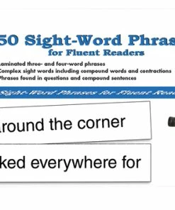 Crystal Springs Books 50 Sight Word Phrases For Fluent Readers, Grades 1 To 3