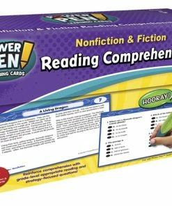 Teacher Created Resources Power Pen Learning Cards Reading Comprehension, Grade 5