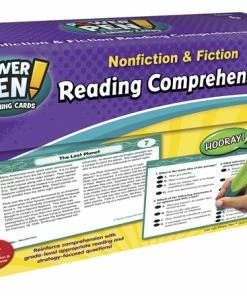 Teacher Created Resources Power Pen Learning Cards Reading Comprehension, Grade 6