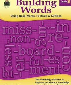 Teacher Created Resources Building Words Workbook, Grade 3