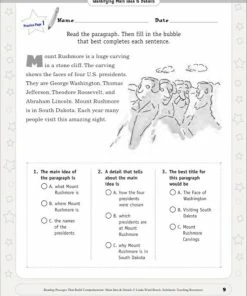 Scholastic Reading Passages That Build Comprehension, Main Idea And Details -Wordly Wise 3000 Shop 1568368 A ecommfullsize