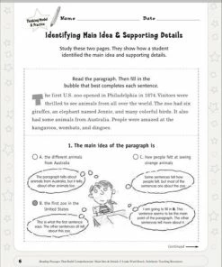Scholastic Reading Passages That Build Comprehension, Main Idea And Details -Wordly Wise 3000 Shop 1568368 C ecommfullsize