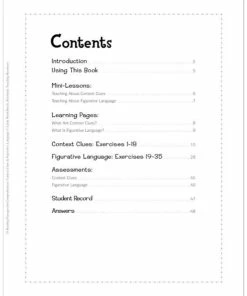 Scholastic Reading Passages For Comprehension, Context Clues And Figurative Language -Wordly Wise 3000 Shop 1568369 E ecommfullsize