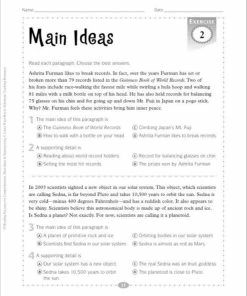 Scholastic Reading Passages For Comprehension, Main Ideas And Summarizing -Wordly Wise 3000 Shop 1568371 A ecommfullsize