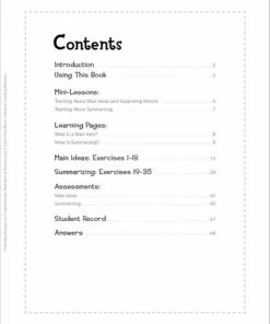 Scholastic Reading Passages For Comprehension, Main Ideas And Summarizing -Wordly Wise 3000 Shop 1568371 E ecommfullsize