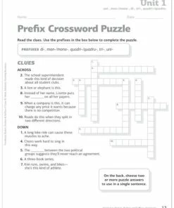 Scholastic Vocabulary Packets Prefixes And Suffixes Workbook, Grades 4 To 8 -Wordly Wise 3000 Shop 1568386 C ecommfullsize