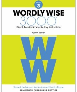 Wordly Wise 3000 Student Book, 4th Edition, Grade 3