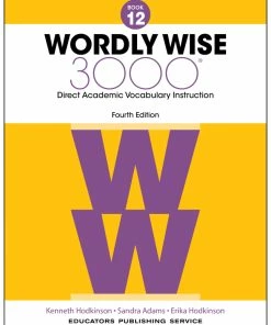 Wordly Wise 3000 Student Book, 4th Edition, Grade 12