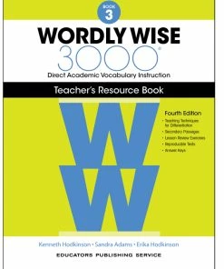 Wordly Wise 3000 Teacher's Resource Book, 4th Edition, Grade 3
