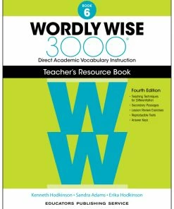 Wordly Wise 3000 Teacher's Resource Book, 4th Edition, Grade 6
