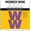 Wordly Wise 3000 Teacher's Resource Book, 4th Edition, Grade 12