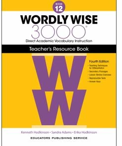 Wordly Wise 3000 Teacher's Resource Book, 4th Edition, Grade 12